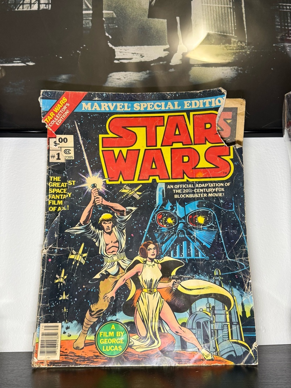 Vintage 1970s Star Wars #1 Marvel Special Edition Treasury Edition Comic Whitman
